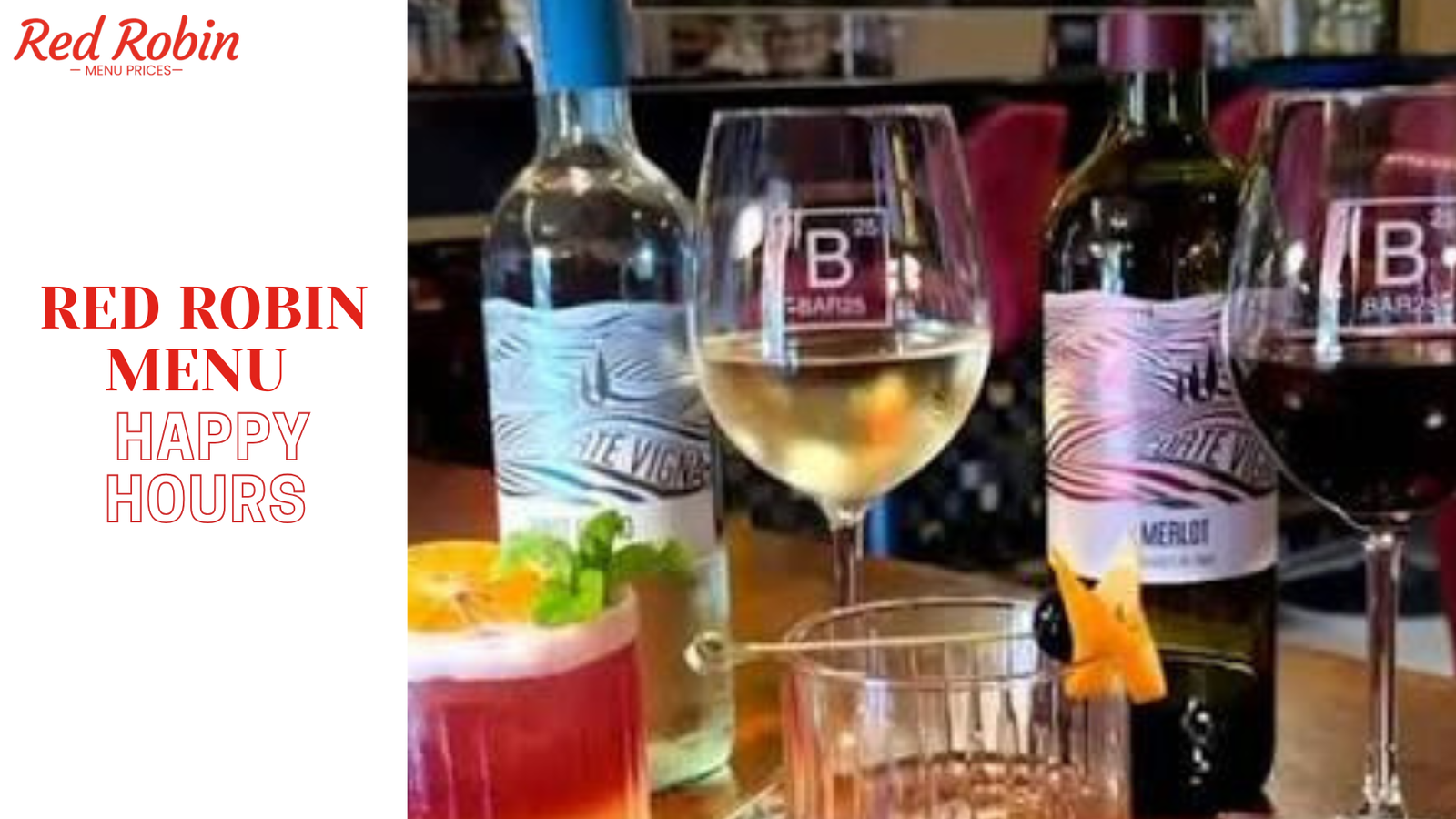 happy hour menu