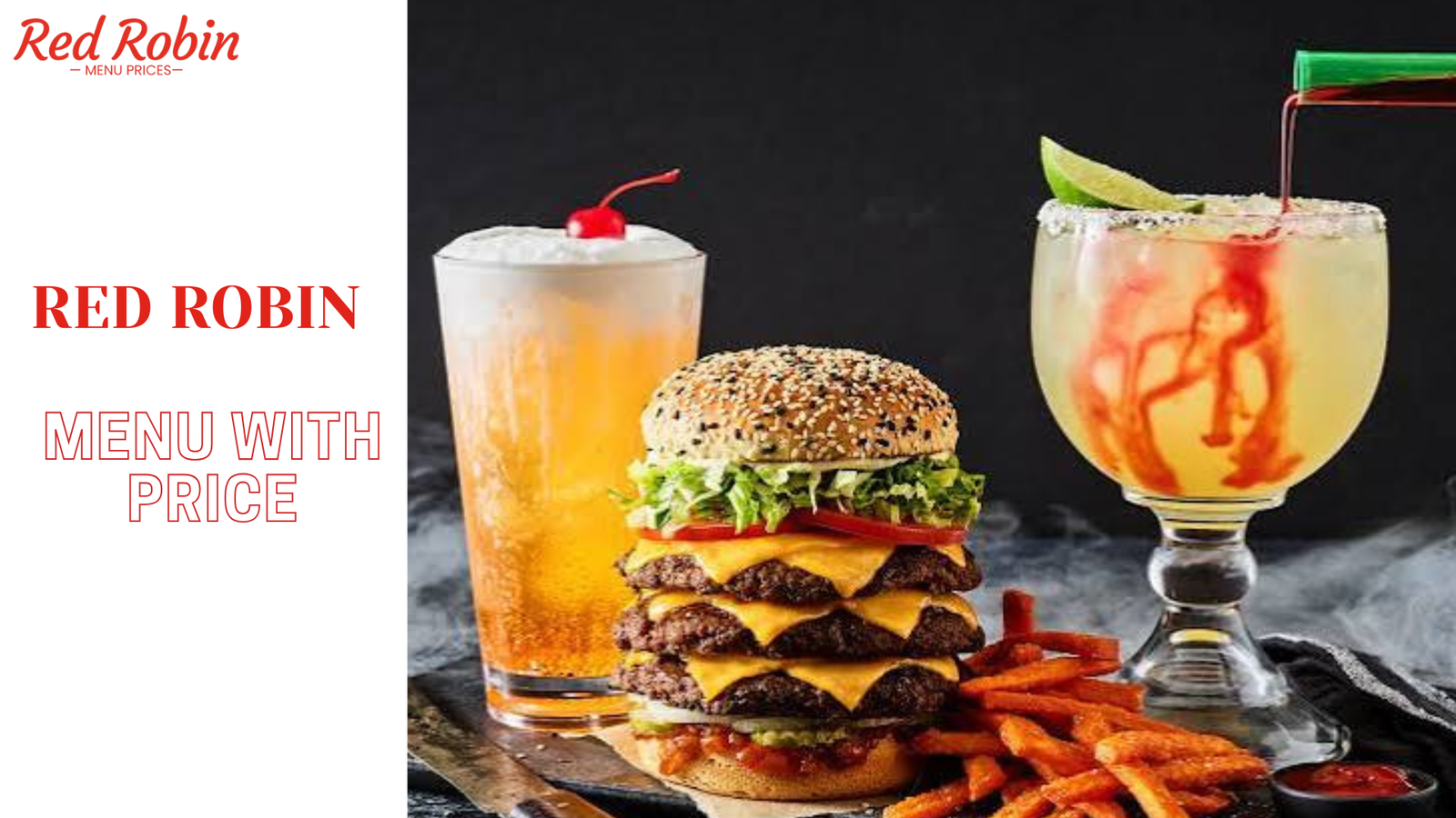 Red robin Menu with Price
